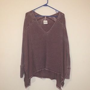 Free People long sleeve tee